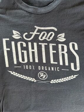 Tultex Black Foo Fighters Graphic Tee